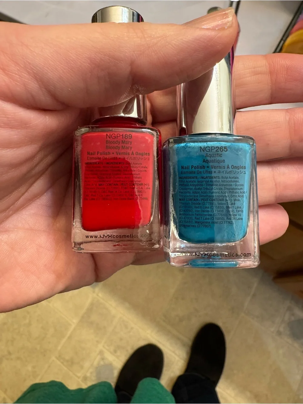 NYX Girls Nail Polish Bundle